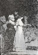Francisco Goya El si pronuncian y la mano Alargan al primero que llega oil